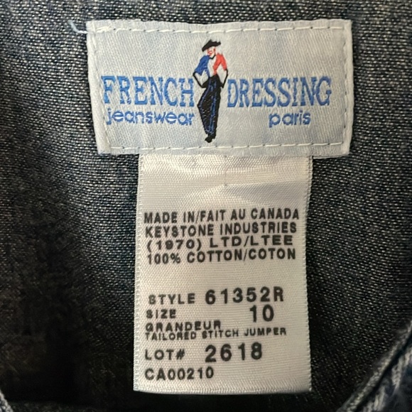 Vintage Denim Jumper Dress - Picture 4 of 8